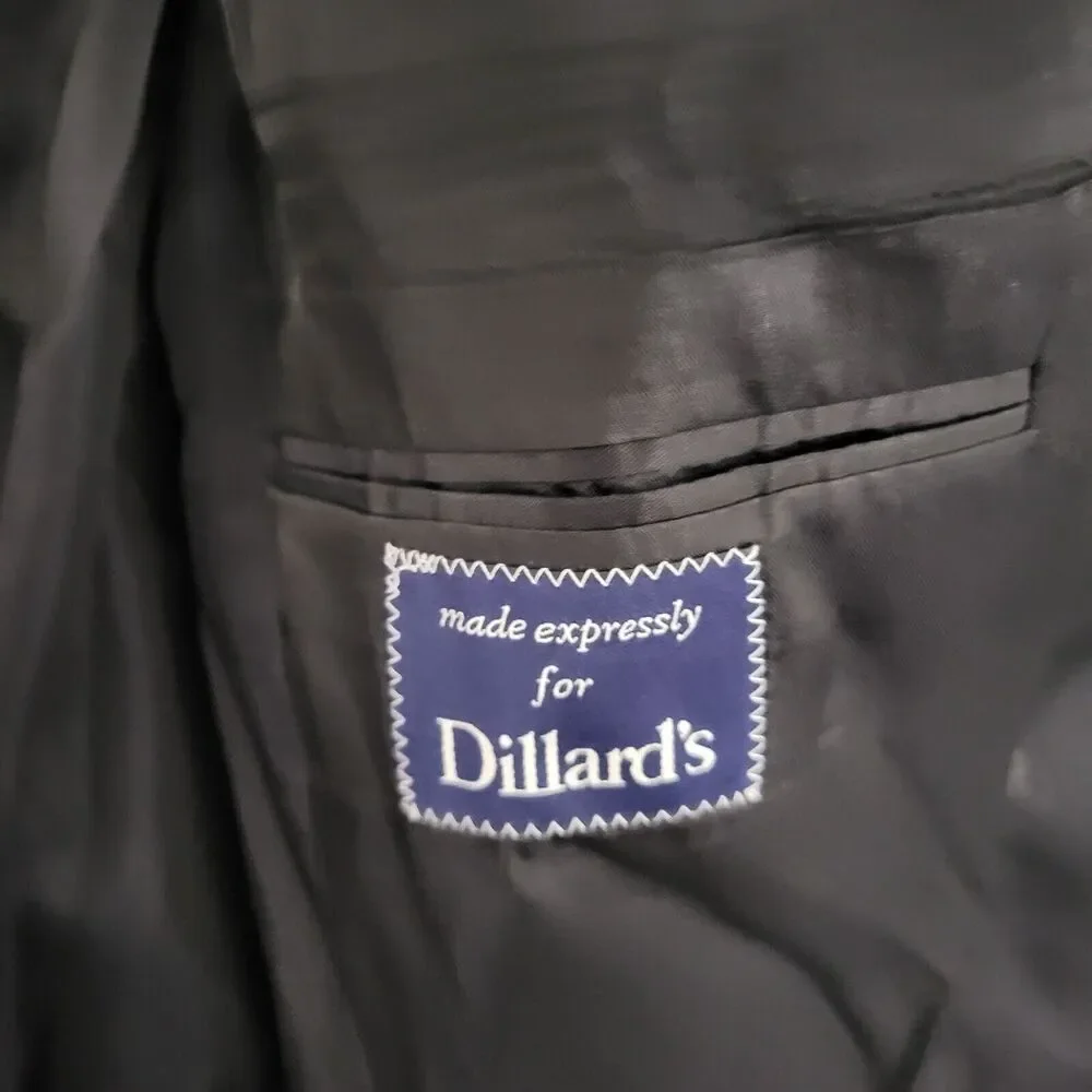 LORO PIANA x DANIEL CREMIEUX Black Blazer Jacket *FLAWS* SIZE 41R